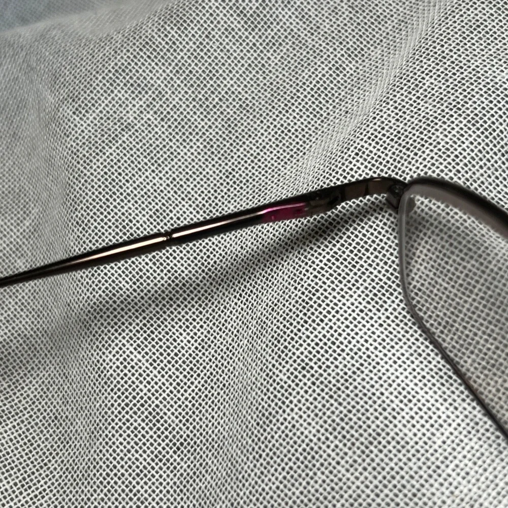 MODERN VERN Eyeglasses Adult 52-20-135‎ Brown Rectangular Full Rim Frames Metal